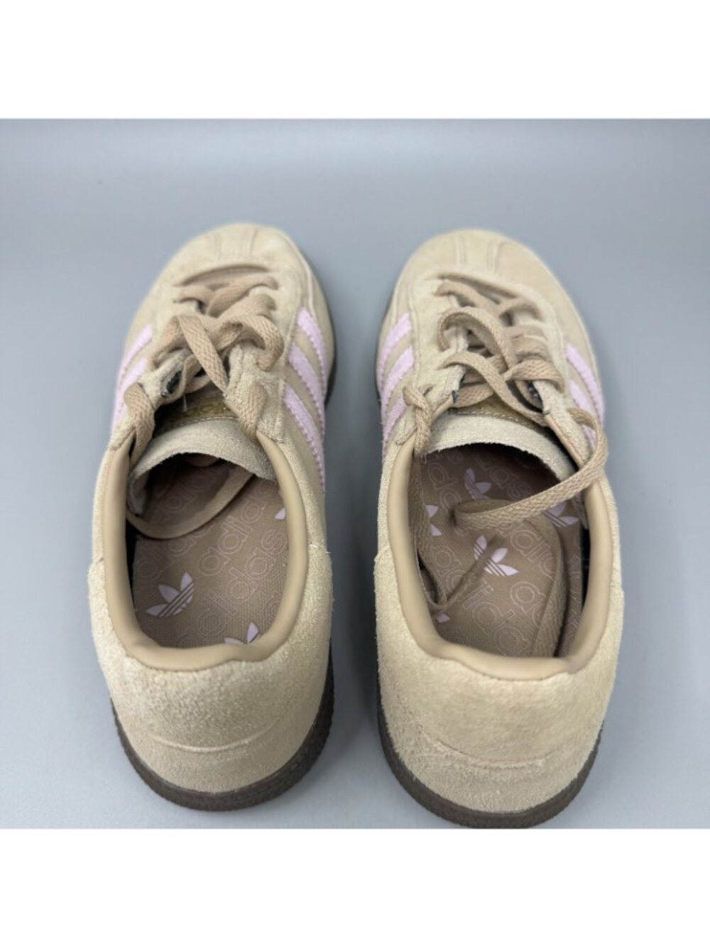 Adidas Womens Handball Spezial JI2651 Brown Casual Shoes Sneakers Size 7 - Picture 7 of 9